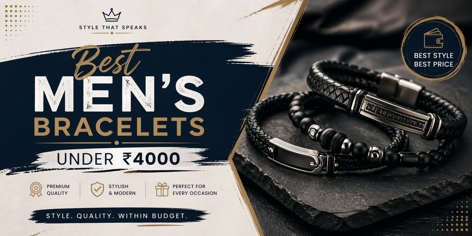 Best Men’s Bracelets Under 4000